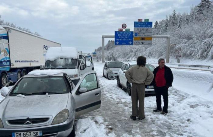 Eine lahmgelegte Autobahn, verärgerte Autofahrer und ein heikler Verkehr lassen die Situation in der Region noch einmal durchleben