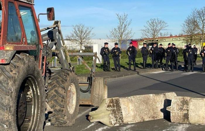 Landwirtschaftliche Wut: In Ruffec verdrängte die CRS die Bauern aus der CR86, in Roullet und Vars griffen die mobilen Gendarmen ein