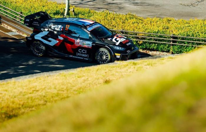 Neuville leidet unter Machtproblemen, als Evans die Führung übernimmt