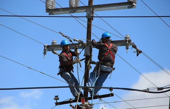 8.000 Haushalte sind an diesem Freitagmorgen ohne Strom