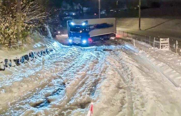 Freiburg im Schnee: 90 Unfälle und eine leichte Verletzung