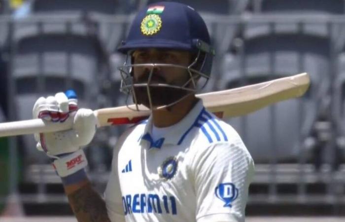 Virat Kohli trollte brutal in den sozialen Medien, nachdem er in Perth billig entlassen worden war