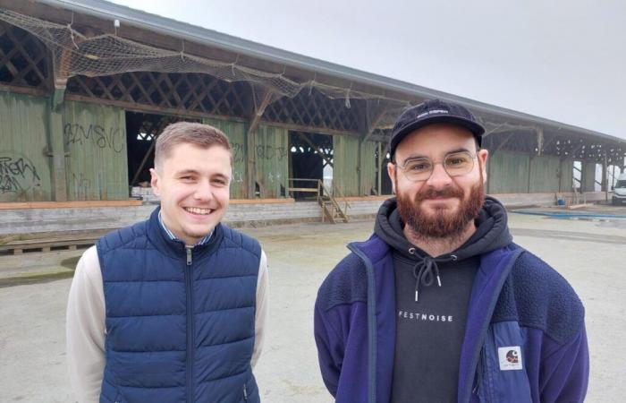 wie sie das alte SNCF-Gebäude in eine städtische Apfelweinstube verwandelten