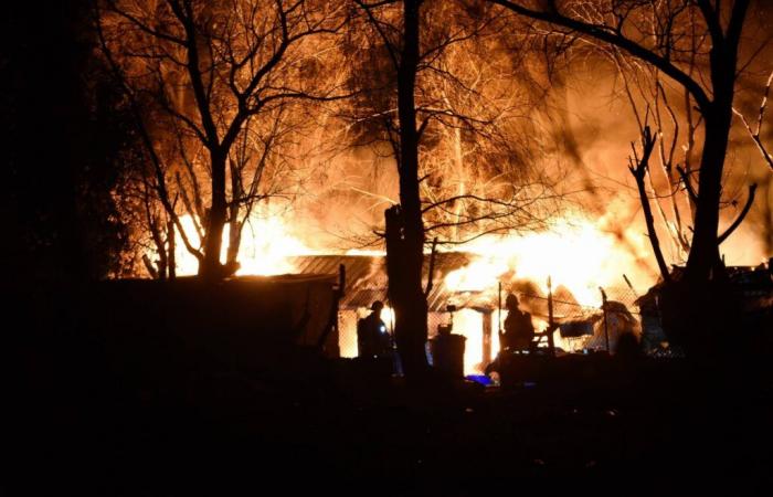 Die Sonne von Châteauguay | Brand in einem landwirtschaftlichen Gebäude in Saint-Isidore