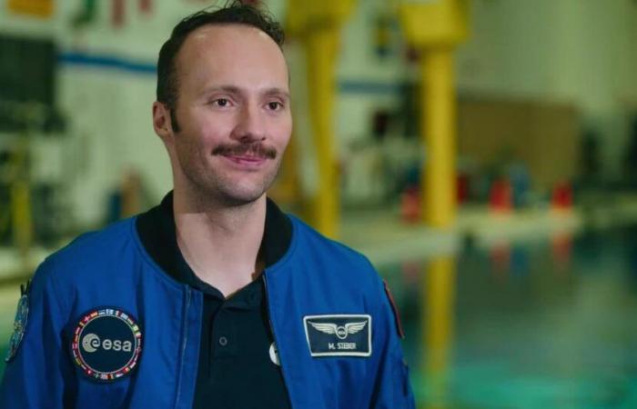 Treffen mit Marco Sieber, der bei der NASA für den Weltraumflug trainiert – rts.ch