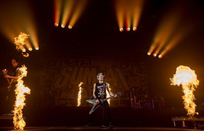 Sum 41 zündet die Arena de Geneva an