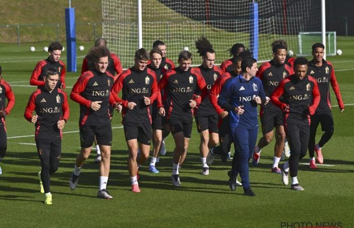 Die Verletzung schon vergessen? Ein Red Devil, der die Gruppe verließ, um wieder mit seinem Verein zu trainieren – reiner Fußball