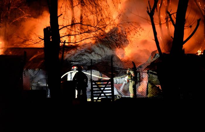 Die Sonne von Châteauguay | Brand in einem landwirtschaftlichen Gebäude in Saint-Isidore