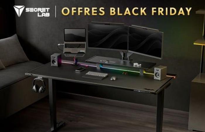 Black Friday-Gaming-Stühle und -Schreibtische: Bis zu 200 € Rabatt auf Modelle dieser führenden Marke