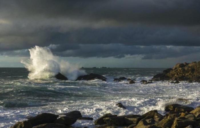 Starker Sturm im Ärmelkanal an diesem Wochenende