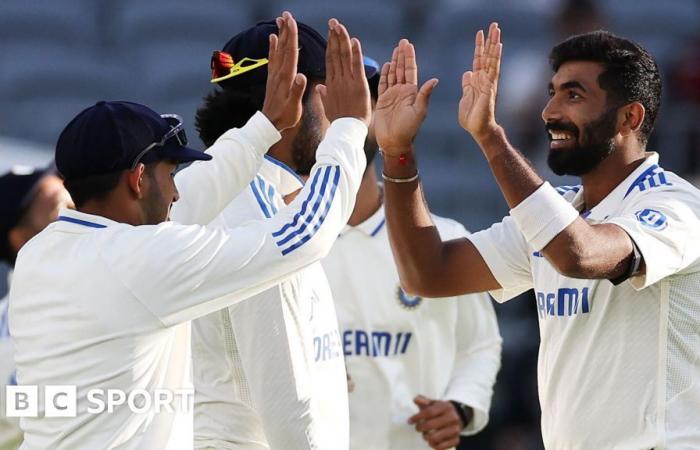 Australien vs. Indien: Virat Kohli scheitert erneut, als am Eröffnungstag des ersten Tests in Perth 17 Wickets fallen