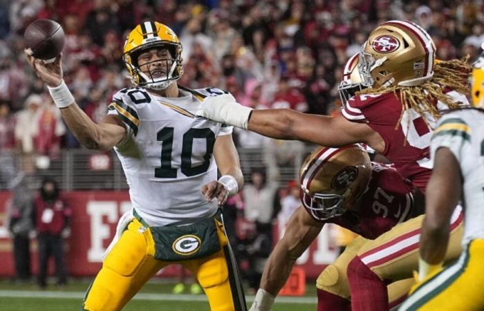 Jordan Love von den Packers lernt aus der Playoff-Niederlage gegen die 49ers