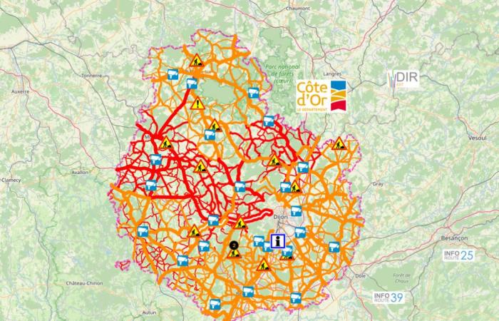 LIVE: Schnee und Eis, die Situation in der Metropole Dijon bleibt kompliziert