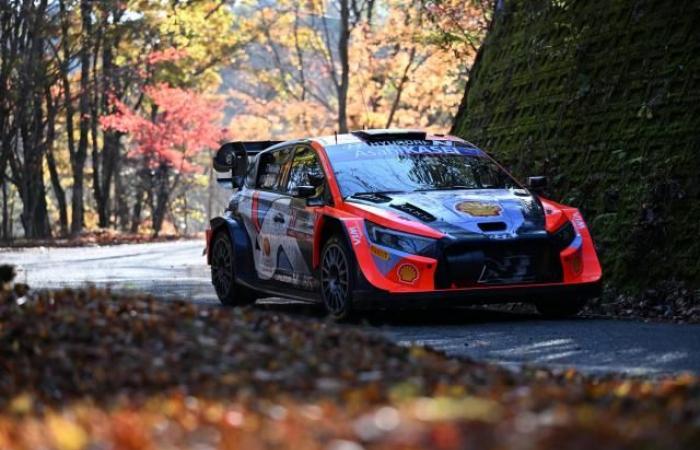 Ott Tänak führt die Rallye Japan an, Thierry Neuville wegen mechanischem Problem aus den Top 10