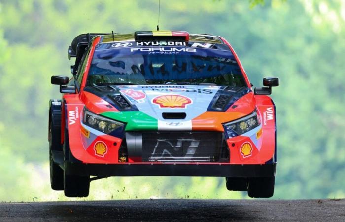 Rallye Japan: Der Tag ist vorbei für Thierry Neuville, sein erster Weltmeistertitel ist in Gefahr