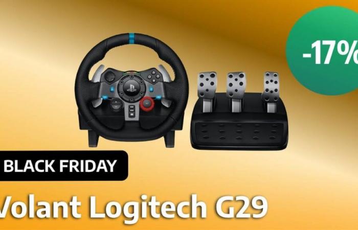 Black Friday: Zu diesem Preis ist das Logitech G29-Lenkrad für PS5 und PC mit Pedalboard für alle Rennspiel-Fans ein Muss