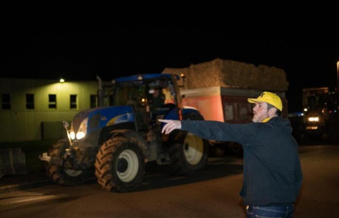 Einbruch eines bewaffneten und drohenden Mannes bei der Blockade der ländlichen Koordination in Ruffec