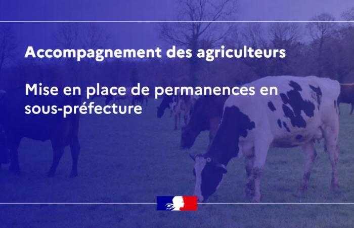 Unterstützung für Landwirte: Einrichtung von Büros in Präfekturen und Unterpräfekturen – Landwirte in Schwierigkeiten – Leben auf dem Bauernhof – Land- und Forstwirtschaft und ländliche Entwicklung – Staatliche Maßnahmen