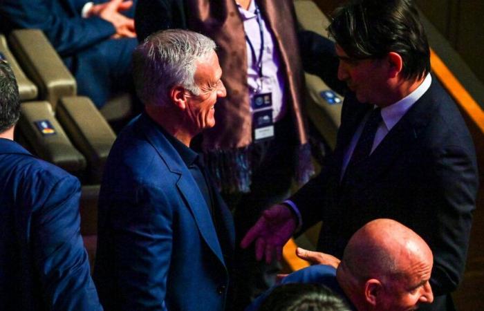 Nations League: Die lächelnde Reaktion von Didier Deschamps nach der Auslosung des Viertels Frankreich-Kroatien