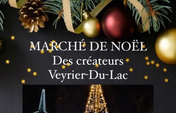 Erste Ausgabe des Designer-Weihnachtsmarktes in Veyrier-du-Lac an diesem Sonntag, 24. November 2024!