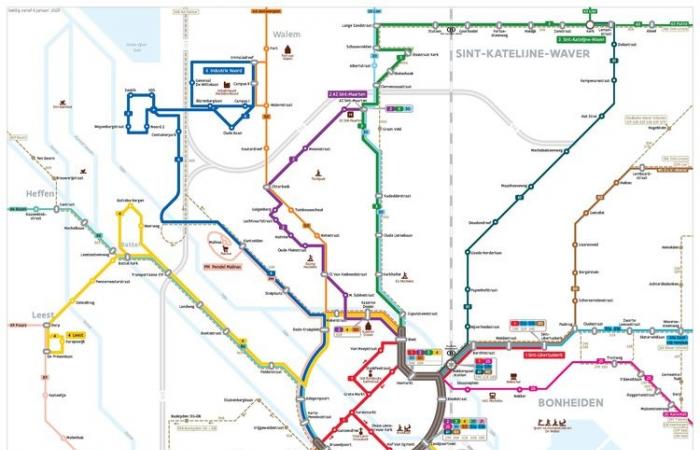 De Lijn wird sein Angebot ab dem 6. Januar anpassen