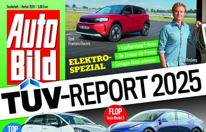 Gebrauchtwagen im Check: AutoBild TÜV-Report 2025 erscheint heute, TÜV Rheinland, Story