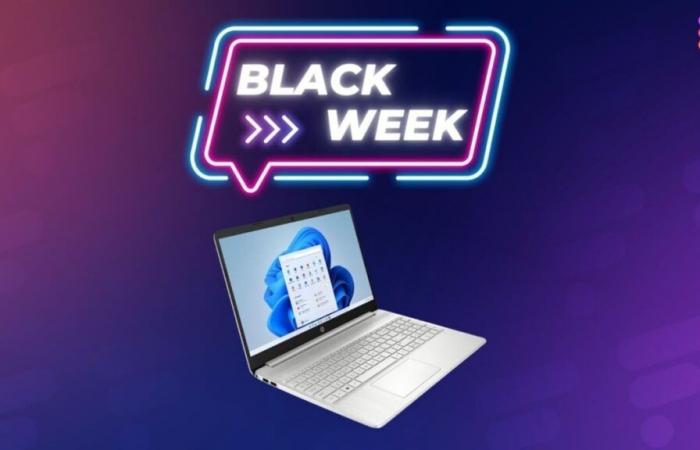 Dieser HP-Laptop mit Ryzen 5 ist ideal für die Büroautomation und ein tolles Angebot für die Black Friday Week