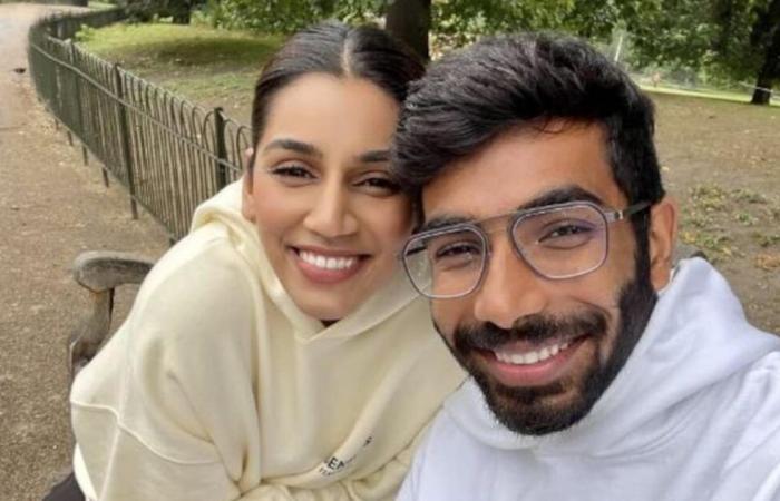 Jasprit Bumrahs Frau Sanjana Ganesan reagiert unübersehbar auf den sensationellen Auftritt des Stars in Perth: „Größere Beute …“