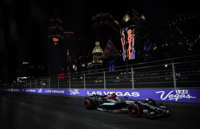 Las Vegas – EL2: Lewis Hamilton bestätigt auf dem Strip