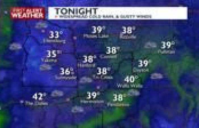 Aktives Wettersystem bringt heute Abend Regen, Wind und Schnee in die pazifische Nordwestregion | Nachricht