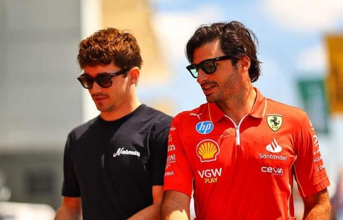 Carlos Sainz und Charles Leclerc sind beim GP von Las Vegas völlig zweifelhaft