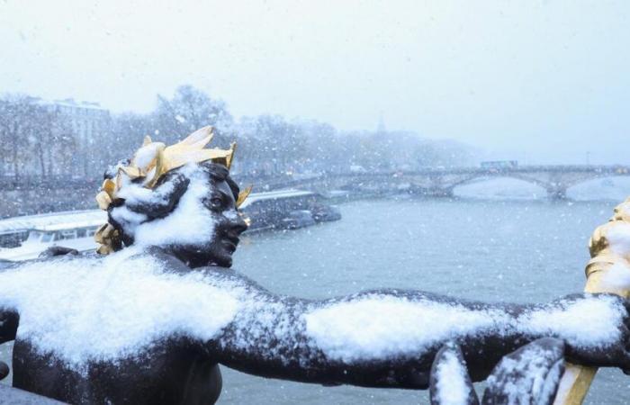 Von der Bretagne bis zum Elsass, Bilder von Frankreich unter dem Schnee