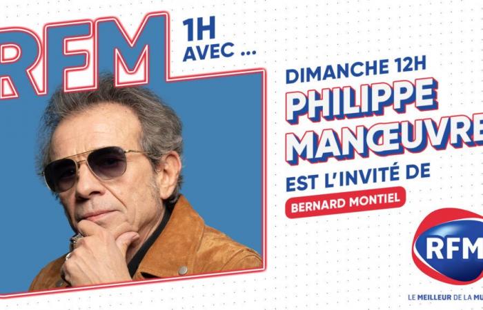 Philippe Maneuver ist am Sonntag, den 24. November, bei RFM zu Gast bei Bernard Montiel