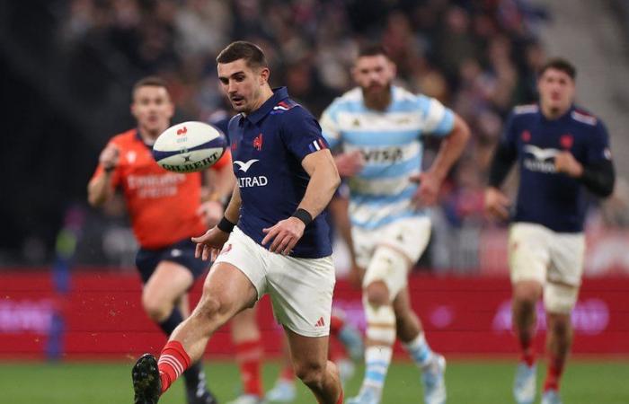 Frankreich-Argentinien: Thomas Ramos, guter Fuß und gutes Auge! Der Spieler von Stade Toulousain lieferte (wieder einmal) eine sehr erfolgreiche Leistung ab