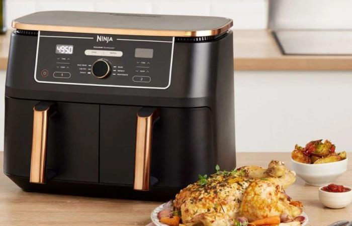 Bei Ninja erwartet Sie eine Lawine an Rabatten. Am Black Friday schwanken die Preise für diesen High-End-Airfryer