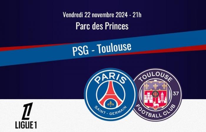 Spiel: Die offiziellen Aufstellungen von PSG/Toulouse werden bekannt gegeben