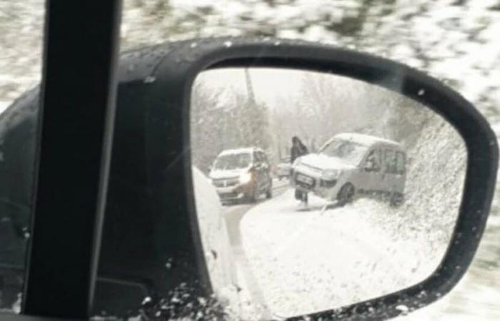 Hautes-Alpes. Ein Rückblick auf den ersten schneereichen Tag für die gesamte Abteilung