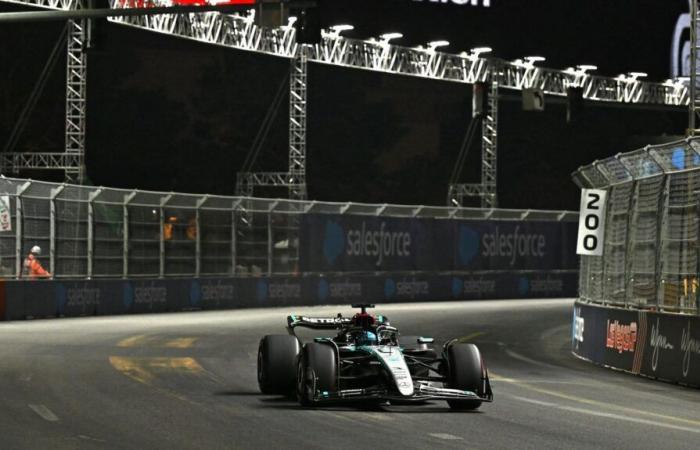 F1 Las Vegas: Russell bestätigt die Form von Mercedes und startet auf der Pole vor Sainz, Verstappen auf Platz 5