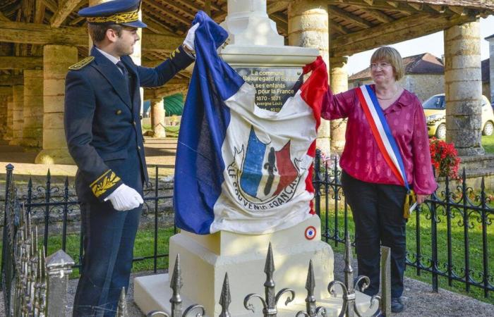 Beauregard-et-Bassac: Die neue und aktualisierte Gedenktafel des Denkmals enthüllt