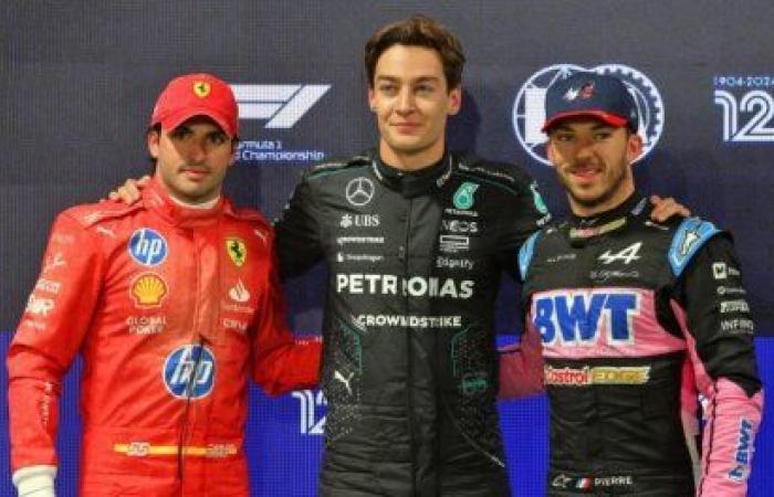 GP von Las Vegas: Russell schnappt sich die Pole vor Sainz und Gasly!