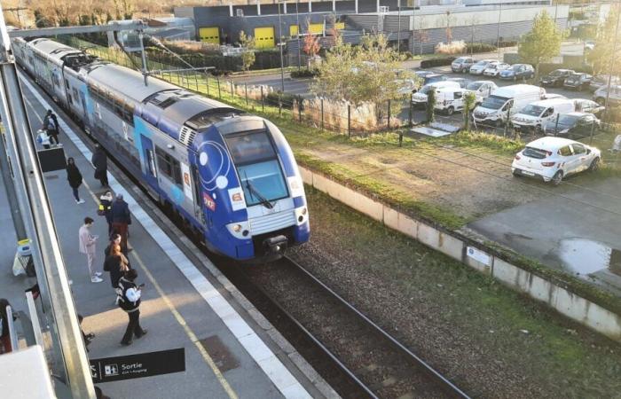 Sturm Bert. Aufgrund starker Winde blieben Züge auf mehreren Strecken im Ärmelkanal stehen