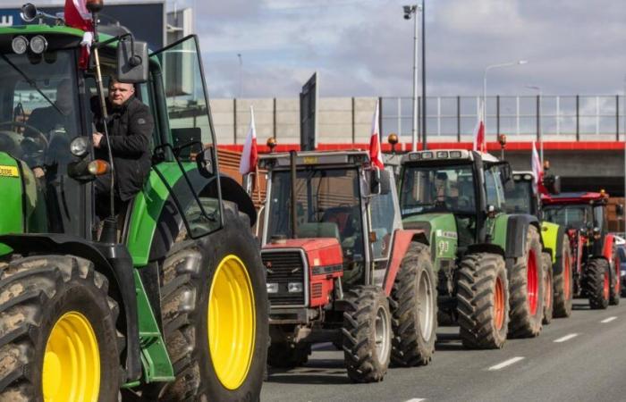 Polnische Bauern blockieren wichtigen Grenzübergang zur Ukraine