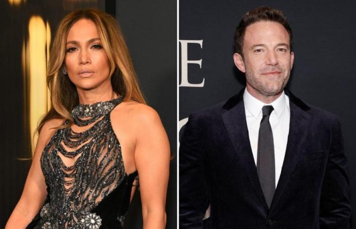 Jennifer Lopez lässt ihr Ego los, während sie mit Ben Affleck an einem neuen Film arbeitet, während sie sich scheiden lässt