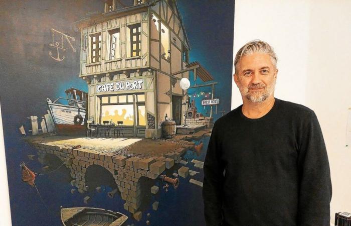 In Landerneau übernimmt Wen2 die Wände der Galerie L’Urbatypik