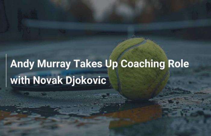 Andy Murray übernimmt die Trainerrolle bei Novak Djokovic