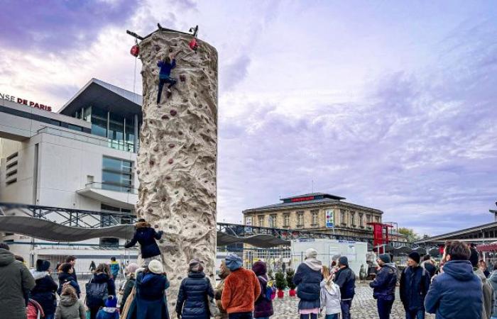 Der La Villette-Weihnachtsmarkt 2024 macht sich auf den Weg in das neue lebhafte Dorf in Paris