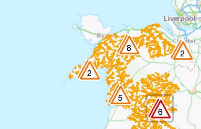 Live-Updates von Sturm Bert: Mann stirbt, weil „das bisher schlimmste Wetter eintrifft“; In Großbritannien gelten sechs Wetterwarnungen