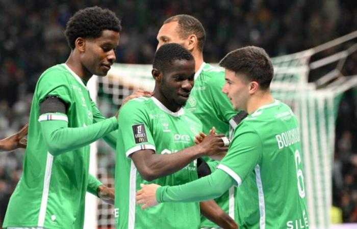 Saint-Étienne gewinnt das Angstspiel gegen Montpellier