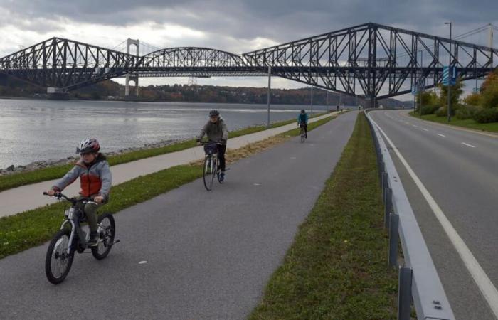 Die Quebec-Brücke könnte schwere Transporte aufnehmen, wenn wir das Deck wechseln