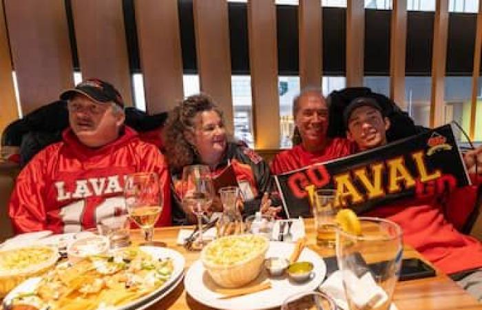 Die Fans drängen mit dem Rouge et Or und hoffen auf einen weiteren Vanier Cup